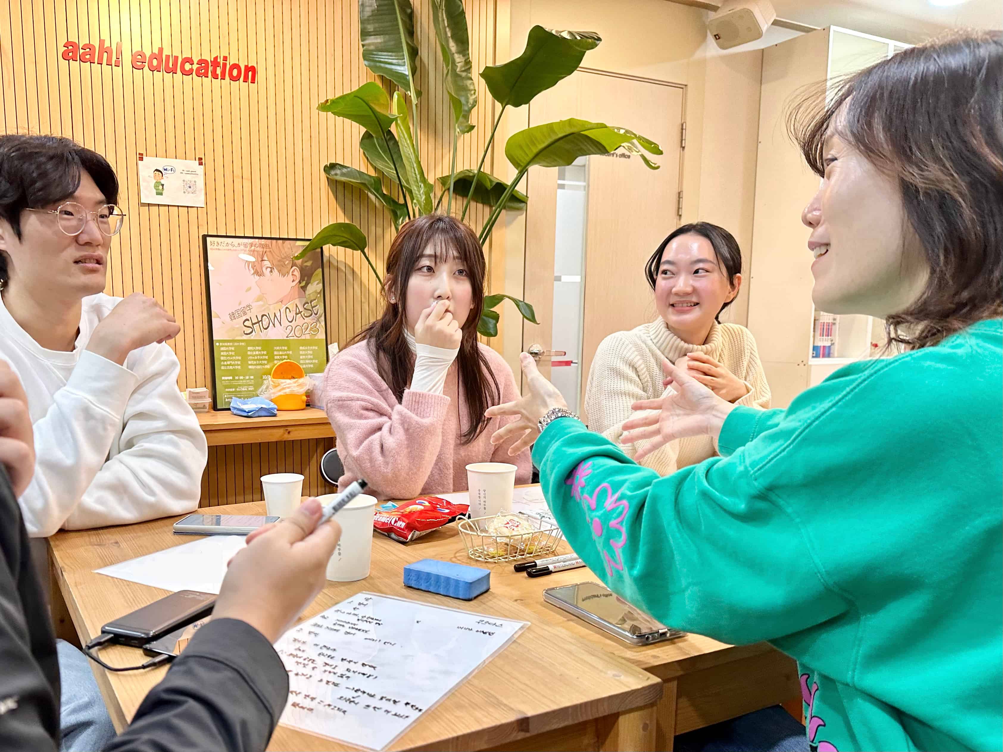 グループごとにテーマ討論1