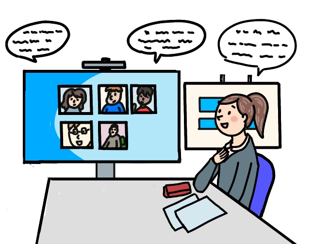 オンライン授業風景